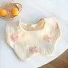 Bañador de Saliva para Bebé Giratorio 360 Grados para Recién Nacido, Babero de Gasa Transpirable para Niños, Babero de Bebé, Toalla para Saliva de Bebé