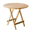 Mesa plegable de madera maciza, mesa de comedor portátil, mesa pequeña simple para uso doméstico, mesa para snacks nocturnos al aire libre, mesa de estudio para casa de alquiler