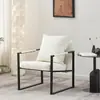 Sillón individual nórdico, sofá perezoso, silla de ocio simple de arte de hierro de lujo ligero italiano, silla tigre para sala de estar de apartamento pequeño