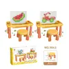Mesa de Blocos de Construção Infantil Mesa de Jogo Multifuncional Mesa de Brinquedo de Montagem de Partículas Grandes e Pequenas Mesa Educacional de Aprendizagem Atacado Transfronteiriço