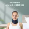 Soporte de cuello de esponja de alta elasticidad para prevenir la postura encorvada, collarín de soporte para la columna cervical para adultos, fija el cuello inclinado hacia adelante, dispositivo de cuidado del cuello para el hogar