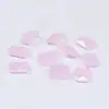 Pedras preciosas de vidro chanfrado retangular no atacado 4*6mm-10*12mm brancas e coloridas pequenas pedras de vidro octogonais soltas são campeãs de vendas