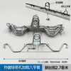 Accesorios para Invernadero Ranura para Tarjeta Alambre de Presión para Film Gancho de Resorte Ocho Caracteres Gancho Doble de Resorte Galvanizado en Caliente Resorte de Plomo Hebilla para Film Gancho Doble de Cuerda Resorte Mariposa