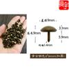 Alfinetes de Tachinha Vintage, Tachinhas Extra Longas, Pregos Decorativos para Sofá de Cabeça Redonda, Ferragens para Móveis, Acessórios para Porta, Pregos, Pregos para Pistola