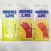 Directo de Fábrica 40g Empaque Inglés Industria de Exportación Venta al por Mayor Cocina Cuidado de la Piel Guantes de Limpieza Duraderos Goma Lavado