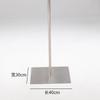 Base de Modelo Espejo 8K Accesorios Soporte Metálico Engrosado de Acero Inoxidable Triángulo Dorado y Plateado Placa Cuadrada de Hierro Accesorios al por Mayor