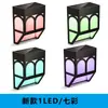 Lámpara de pared solar retro europea directa de fábrica, lámpara de valla, lámpara de escalón de patio, lámpara de valla, lámpara de valla