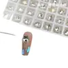 Rhinestones de Lujo de Forma Irregular de Alta Calidad para Uñas, Cristales Brillantes de Año Nuevo para Uñas, Accesorios de Copo de Nieve, Versátiles Rhinestones Ligeros 3D