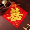Shunfengwan Veludo Coleção de Artigos para Casamento Layout Criativo de Decoração de Quarto de Casamento Adesivos de Palavras Felizes para Casamento Atacado de Casamento