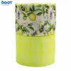 Cinta Floral con Elementos de Primavera, Borde de Alambre de Hierro, Cinta de Lino Falso, Manualidades DIY, Empaque de Regalo, Lazo para Corona de Primavera