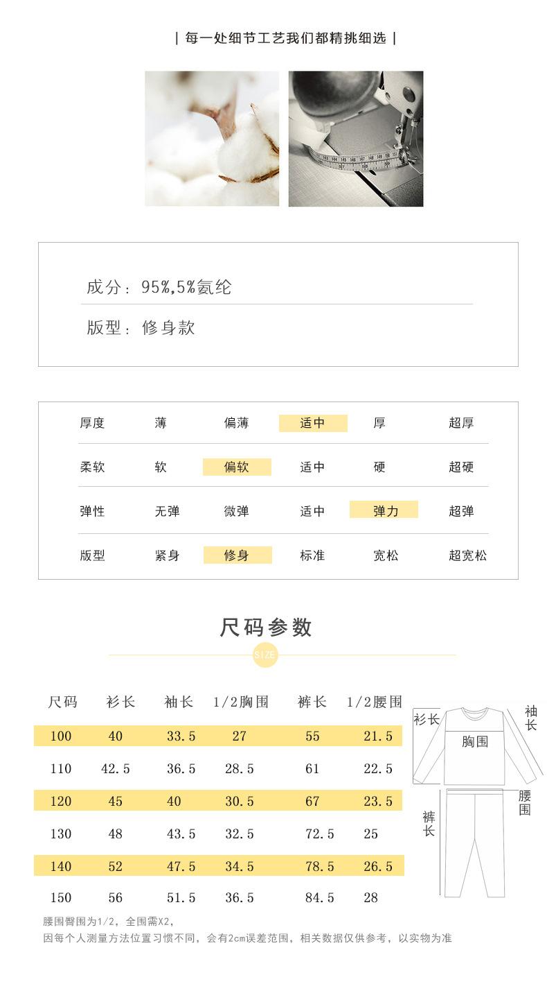 尺寸表