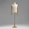 Accesorios de Maniquí para Ropa de Hombre, Maniquí de Cuerpo Completo Femenino, Soporte de Exhibición para Ventana de Hombre, Maniquí de Medio Cuerpo, Soporte de Maniquí para Tienda de Ropa