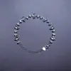 Pulsera de Acero Inoxidable Blanca con Tachuelas de Diamantes Rubí y Circonitas Brillantes Estilo Europeo y Americano, Joyería de Nicho Versátil y de Moda para Mujeres, Corte Marqués