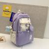Mochila Escolar Nueva Estilo Verano 2026, Estilo Bosque, Fresca y Versátil Ins, Mochila Linda para Estudiantes de Secundaria de Tercero a Sexto Grado