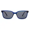 Gafas de Sol Polarizadas Cuadradas de Moda Europea y Americana Transfronterizas 2025 para Hombre, Sensación de Alta Gama de Alta Resistencia, Gafas de Acetato para Mujer, Protección UV