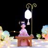 Figuras de Niñas Estilo Antiguo con Hermosos Rasgos de la Serie Dinastía Tang, Adornos de Escritorio, Venta Directa del Fabricante, Productos Culturales y Creativos Populares