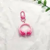 Llavero de Audífono Tridimensional Ins Estilo Dulce y Genial Colgante Simple y Versátil Colgante Personalizado para Mochila Escolar Regalo Creativo para Estudiante