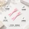 Pinzas para el Cabello de Color Caramelo Pinzas Laterales para Niña Pinzas de Pato Dopamina Pinzas Entrelazadas Redes Sociales Pinzas Pequeñas Lindas Pinzas para Flequillo Pasadores