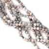 Cuentas Sueltas de Jade Nube Multicolor de Morganita Pulida para Pulseras de Abalorios Hechas a Mano DIY Venta al por Mayor Fabricante Transfronterizo Amazon Aliexpress