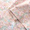 80 algodón tela estampada planta pastoral hecho a mano ropa falda falda larga vestido de flores tela de algodón Margarita