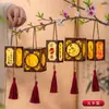 Decoración del Festival de Mediados de Otoño 2026 Modelo Nuevo Colgante de Linterna Pequeña, Linterna Luminosa Estilo Antiguo, Material Hecho a Mano para Colgar en la Puerta