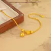 Pulseira de Cabaceira com Caractere Fu para Mulheres, Novo Estilo Chinês, Luxo Leve Retrô, Temperamento de Nicho, Novo Acessório de Mão 2025, Presente para Melhor Amiga