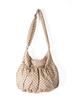 Estilo Ins Coreano Versátil Plissado com Cordão Design Bolinhas Bolsa de Axila Simples Leve Bolsa de Ombro de Alta Qualidade