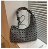 Axila Alto Gama Color Puro Mujer Primavera y Verano 2025 Estilo Coreano Moda Tendencia Alto Gama Simple Casual Un Hombro Bolso de Mujer Moderno