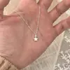 Collar de estrella estilo coreano para mujer, lujo ligero, elegante y sofisticado, cadena para la clavícula, nuevo modelo 2026, único y de nicho, accesorio versátil