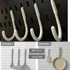 Tablero de Almacenamiento de Cocina Montado en la Pared Sin Taladro, Tablero Perforado Extra Grande, Autoadhesivo, Estante Sin Taladrar, Solución de Almacenamiento en la Pared del Baño