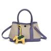 Popular Nicho Transfronterizo Costuras a Contraste Bolso Balde Portátil Moda Combinable de Alta Gama Estilo de Comunicación Bolso Bandolera para Mujer