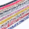 Faixa de strass de 1cm com broca de cola quente, tira de cristal, acessórios para roupas, sapatos, bolsa, calças, material DIY, acessórios