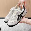 Zapatillas de Moda de Nicho Forrest Gump para Mujer Primavera/Verano 2026 Nuevas Ligeras Transpirables Versátiles Deportivas Casuales Blancas de Entrenamiento Alemán para Mujer