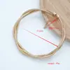 Collar de Cáñamo Trenzado Multicapa Resistente Europeo y Americano Estilo Minimalista Versátil Gargantilla Collar con Diseño Metálico Accesorio para Mujer