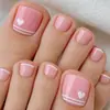 Adesivos de Unha do Pé Elegantes e que Realçam a Pele, Venda Quente Transfronteiriça, Adesivos de Unha do Pé Removíveis, Unhas para Pés para Venda no Atacado