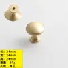 Ventas Directas de Fábrica Nórdico Lujo Ligero Latón Manija para Puerta de Gabinete Cajón Gabinete para Vinos Sencillo Oro Francés Manija de un Agujero