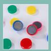 Partículas Magnéticas Digitales de Color Clavos Magnéticos Fuertes para Pizarra Blanca 30mm Suministros de Oficina Imanes Planos para Pizarra