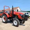 Tractor Liwang 504 Tracción en las Cuatro Ruedas Cultivo Arado Rotatorio Puente de Doble Propósito Tractor Agrícola Pequeño