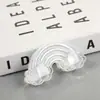 Caja de embalaje transparente para piruletas de colores personalizados, mini caja de almacenamiento de plástico duro PS para accesorios para el cabello, pendientes y joyas
