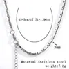 Collar Transfronterizo de Acero Inoxidable Chapado en Oro Real de 18K Cadena Hueso de Serpiente Cadena de Clavícula de Moda Cadena Lisa Versátil para Mujer de Acero de Titanio
