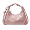 Bolso de Mano Popular Nuevo de Moda Coreana de Cuero Encerado al Aceite para Mujer, Nicho para Viajeros, Versátil, Elegante de Alta Gama, Bandolera