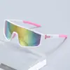 Gafas de Sol Deportivas para Exteriores Transfronterizas, Ciclismo de Montura Completa Lente de Una Pieza, Gafas de Sol Protectoras de Color Recubiertas
