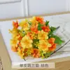 Flores Margaridas Artificiais, 28 Cabeças, para Decoração de Jardim e Casa, Flores de Seda para Projetos Externos, Pequenos Crisântemos Selvagens