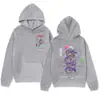 Sudadera con Capucha Estampada de Diseño Japonés Simple de Marca de Moda Simple y Versátil