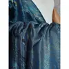 Tela Jacquard de Madera Dorada Brocada Seda Ropa Antigua Hanfu Cojín de Asiento Cojín Decorativo Tela para Ropa Estilo Étnico