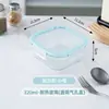 Nueva Lonchera de Vidrio Caja Térmica Especial para el Trabajo Caja Bento Grande Cuadrada Juego de Cajas de Comida Caja para Conservar Frescura de Frutas
