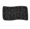Moldes para cubitos de hielo creativos transfronterizos, lindos moldes para helado para niños, moldes artísticos de silicona para presionar palitos, moldes DIY fáciles de desmoldar