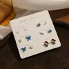 Novos Brincos Bio-Cerâmicos Antialérgicos 2026 com Pinos de Cerâmica, Não é Necessário Remover ao Dormir, Brincos Cor de Café para Mulheres, Elegantes Acessórios de Orelha Atacado