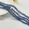 Contas de Ábaco Planas de 4mm Contas de Vidro de Cristal Contas da Roda da Fortuna Contas Soltas para Roupas DIY Acessórios de Cabelo Acessórios para Lenços e Colares