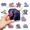 50/100 Piezas Pegatinas Geniales de Graffiti Neón para Taza de Agua Teléfono Móvil Pegatinas Decorativas Impermeables Pegatinas de Luz Neón Venta al por Mayor